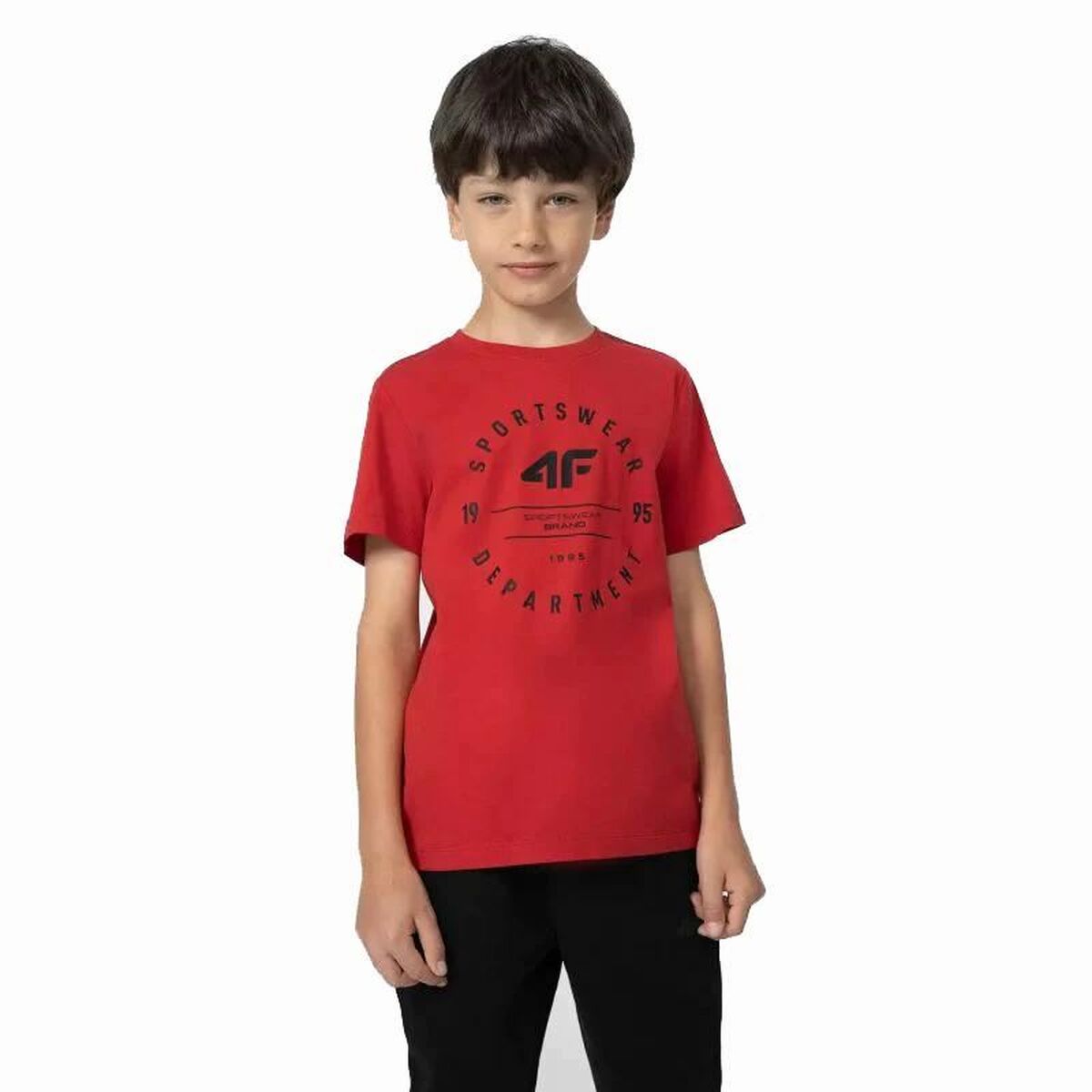T-shirt à manches courtes enfant 4F M294  Rouge