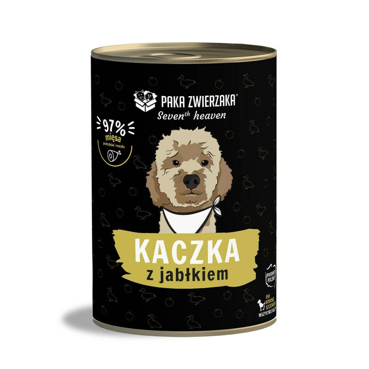 Υγρό φαγητό Paka Zwierzaka Seventh Heaven Duck Πάπια 400 g