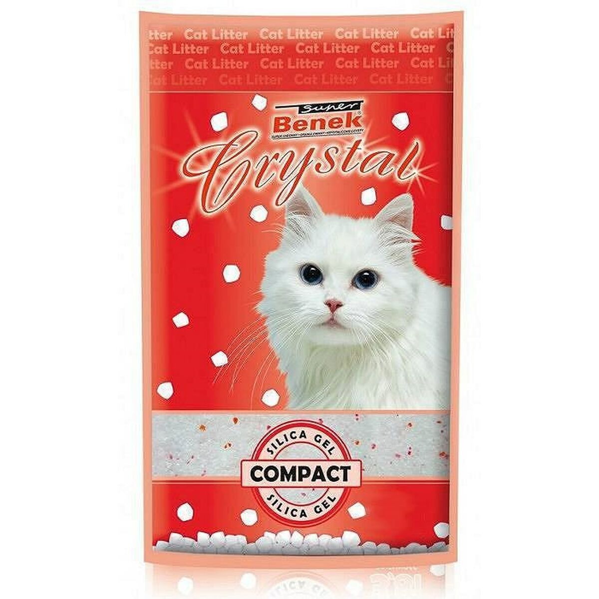 Sable pour chats Super Benek Crystal Compact 7,6 L