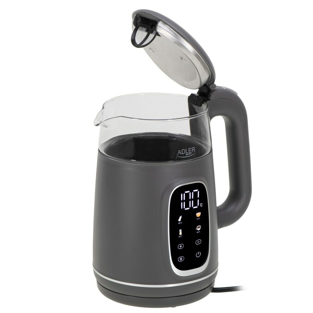 Image secondaire de Bouilloire Adler AD 1305gs Gris Argenté 2200 W 1,7 L