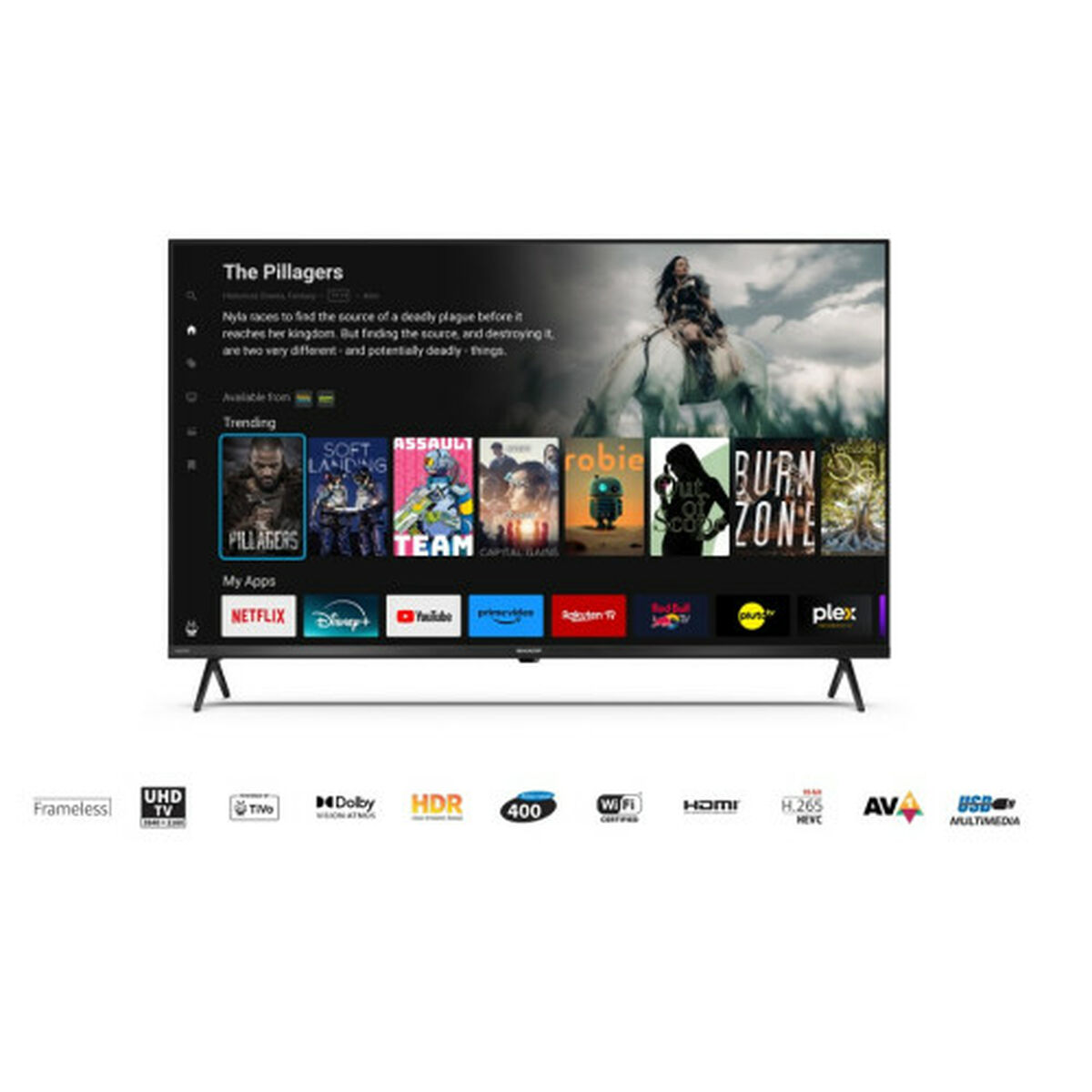 Picture of Smart TV Sharp 4T-C43GK4245EB 43" LED