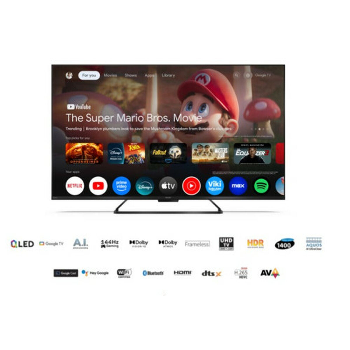 Picture of Smart TV Sharp 55HR7265E 55" QLED 4K Ultra HD