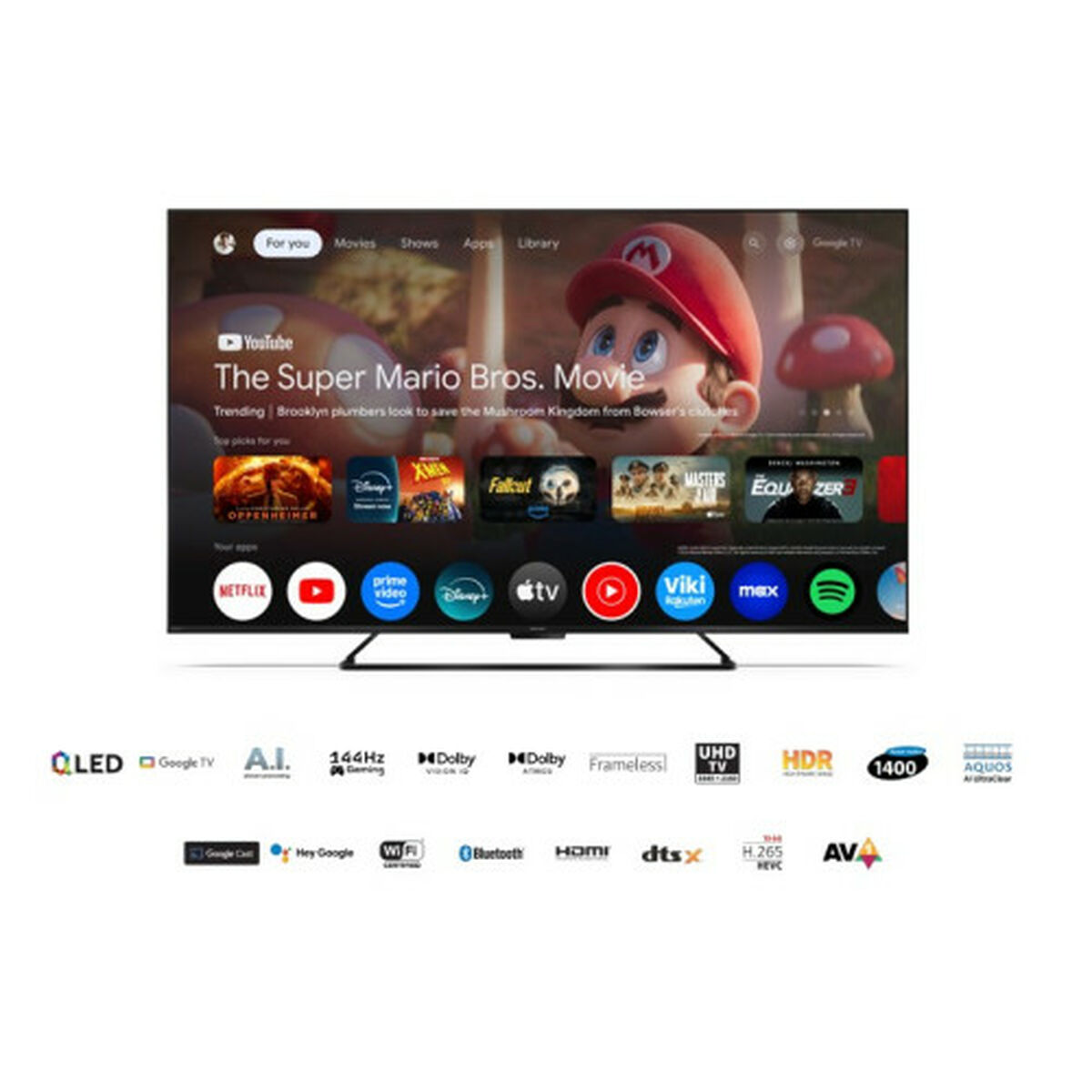 Picture of Smart TV Sharp 65HR7265E 65" QLED 4K Ultra HD
