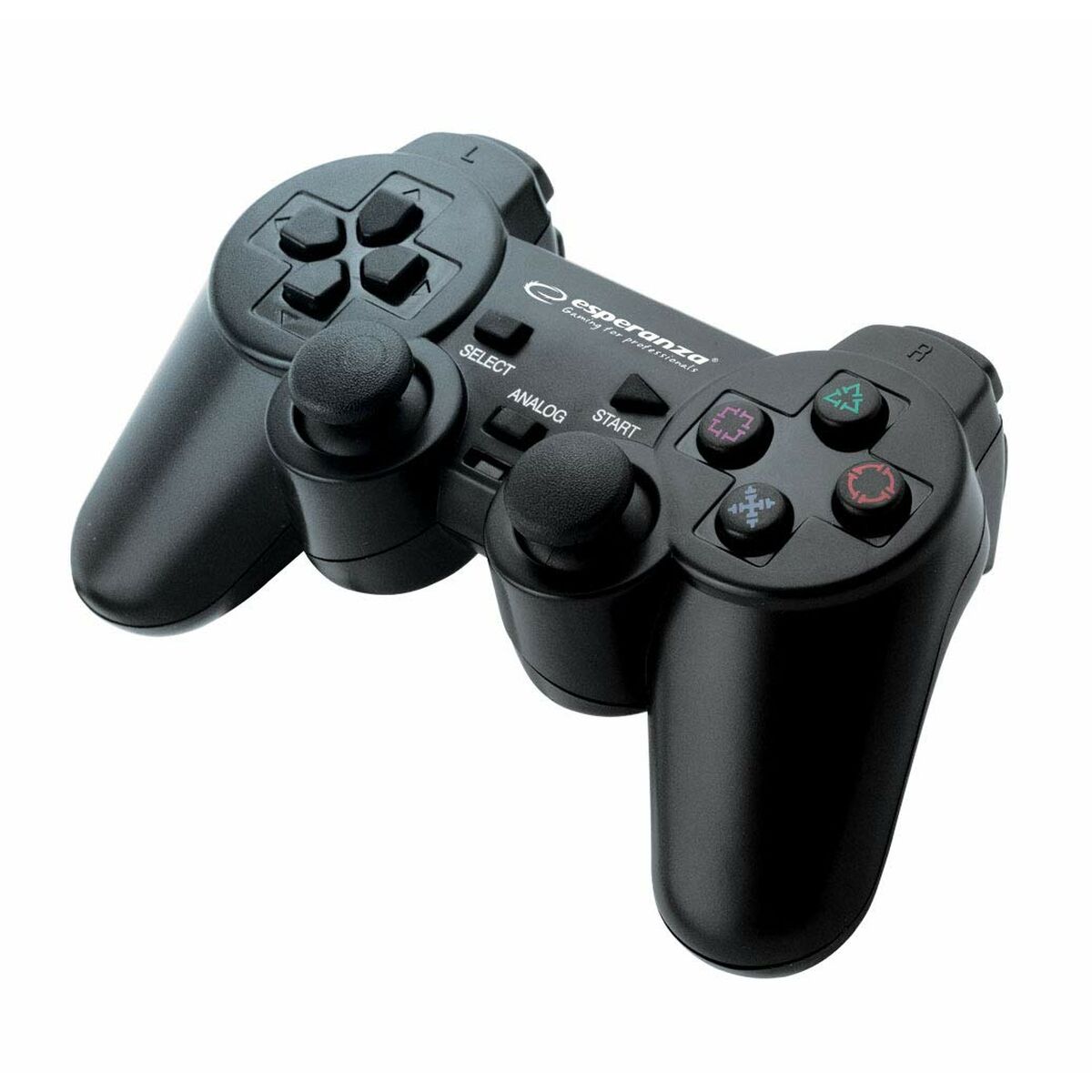 Wireless Gaming Controller Esperanza Corsair GX500 Sort PC PlayStation 3 PlayStation 2