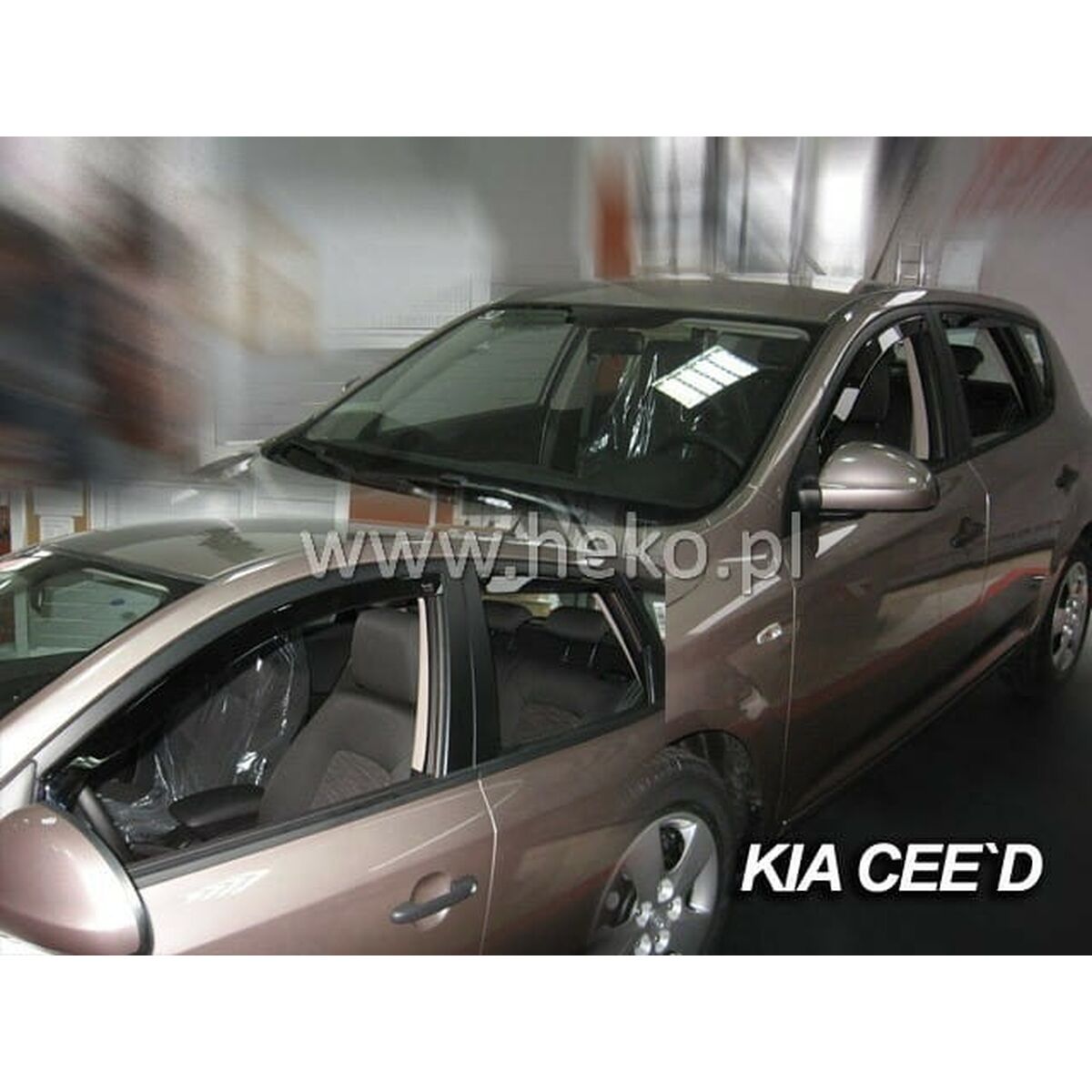 Image secondaire de Déflecteur de vent HEKO HO20135 KIA CEE`D I Frontal 2 Pièces