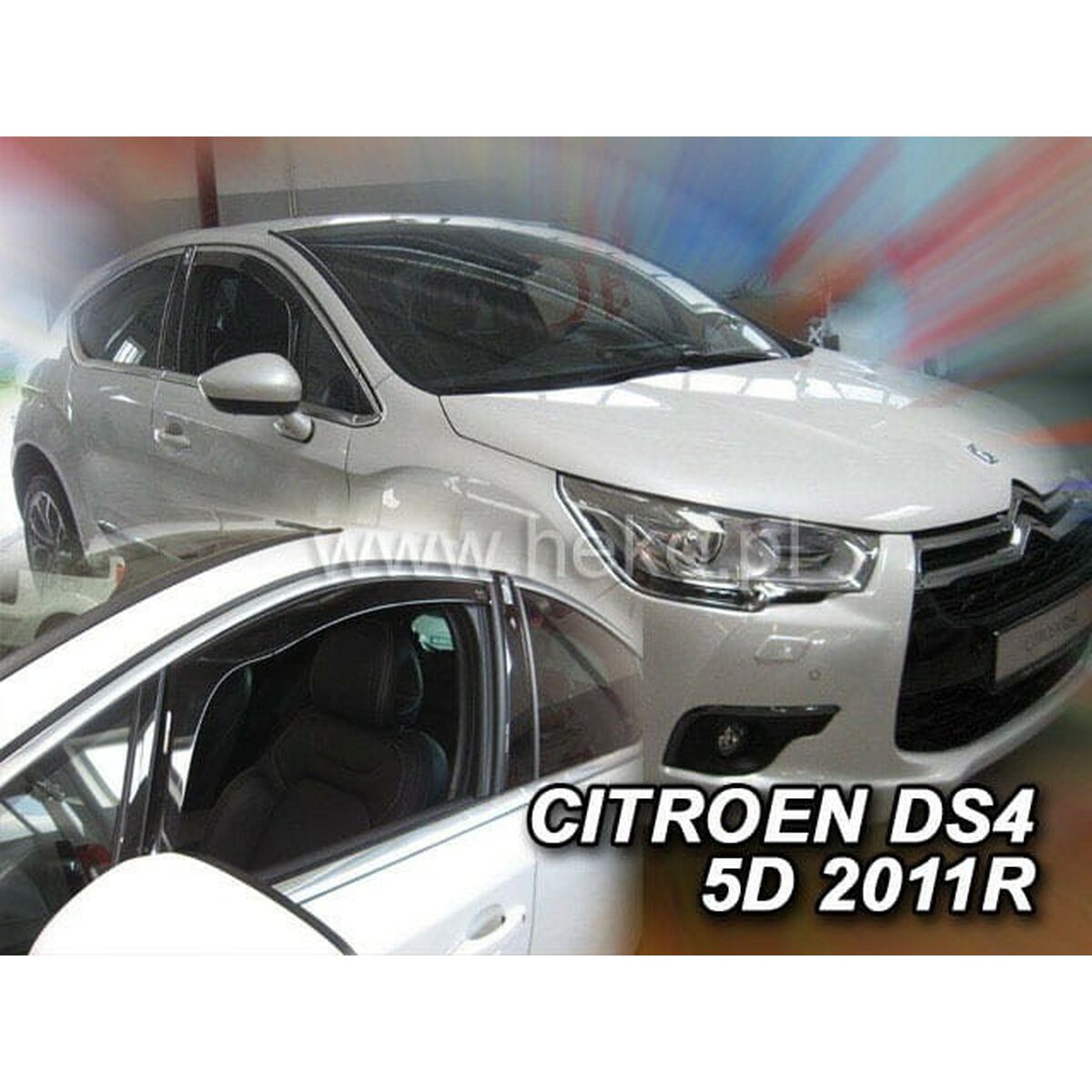 Image secondaire de Déflecteur de vent HEKO HO12252 Citroen Ds4 Frontal 2 Pièces