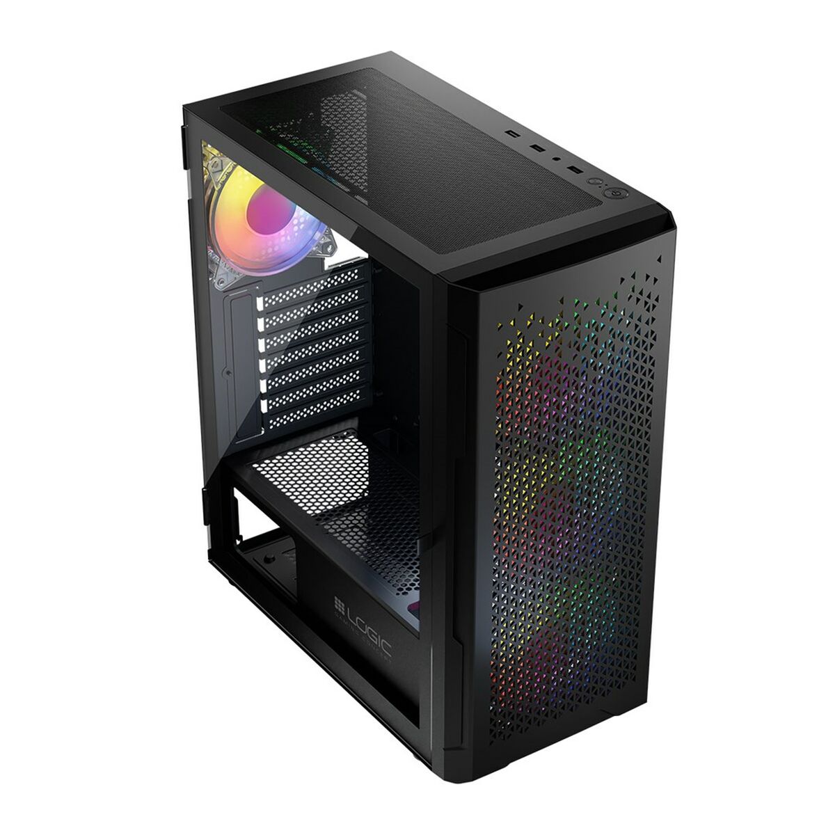 Afbeeldingen van ATX Semi-tower Box Logic ARAMIS ARGB Black