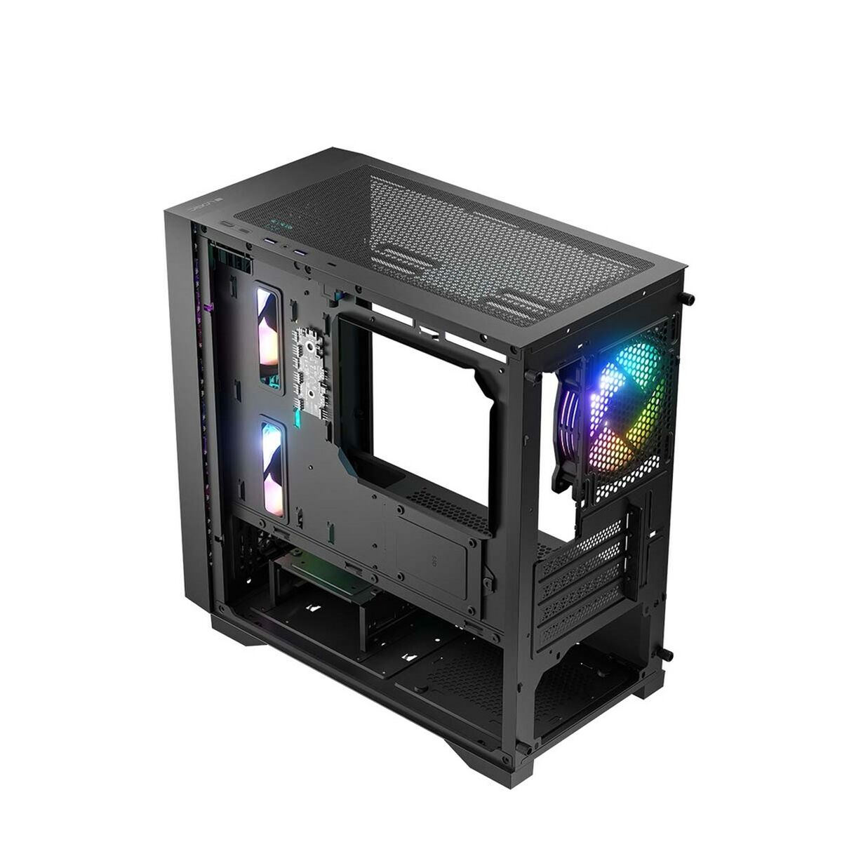 Afbeeldingen van ATX Semi-tower Box Logic AM-DART-PRO-ARGB-10 Black