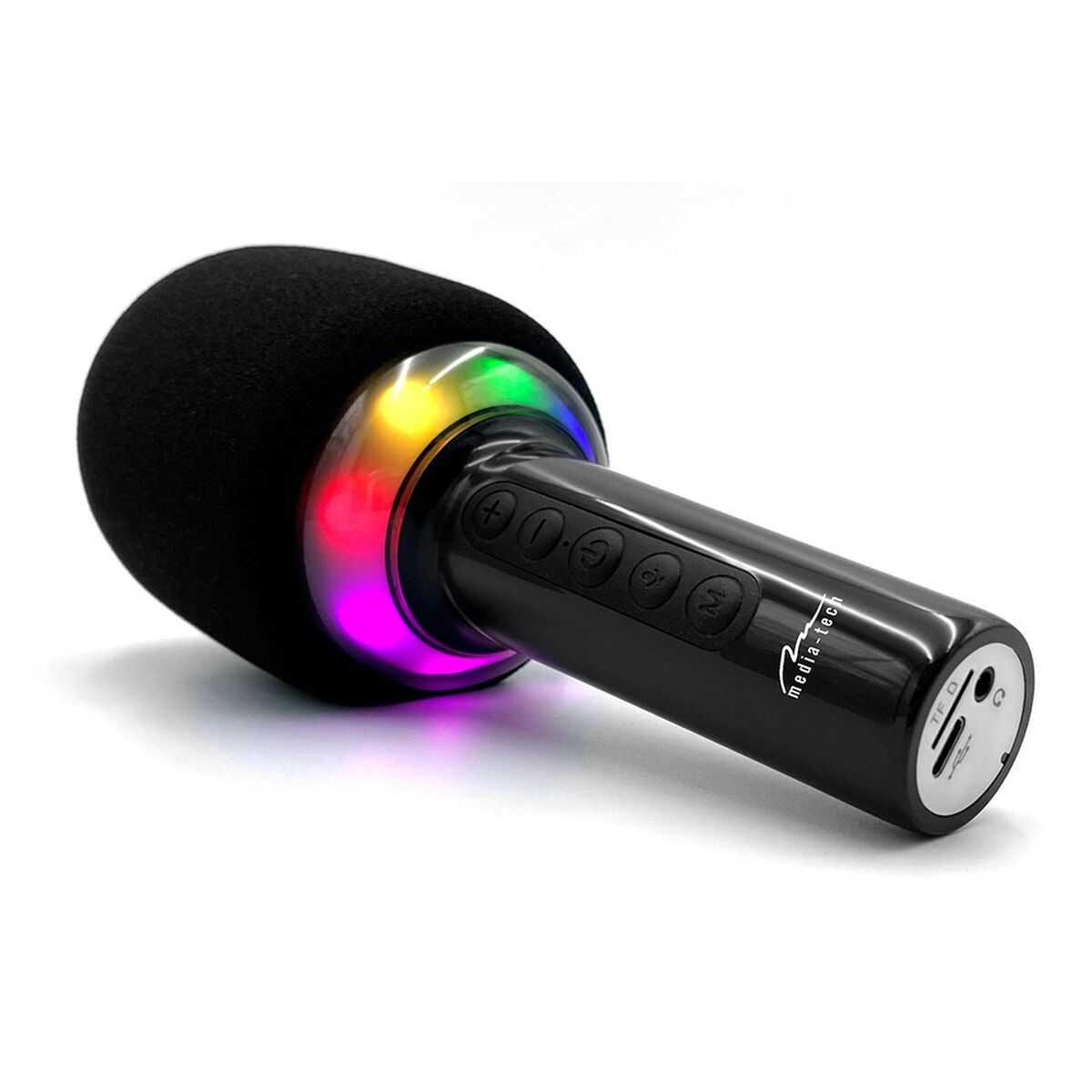Image secondaire de Microphone Media Tech MT399 Noir Gris