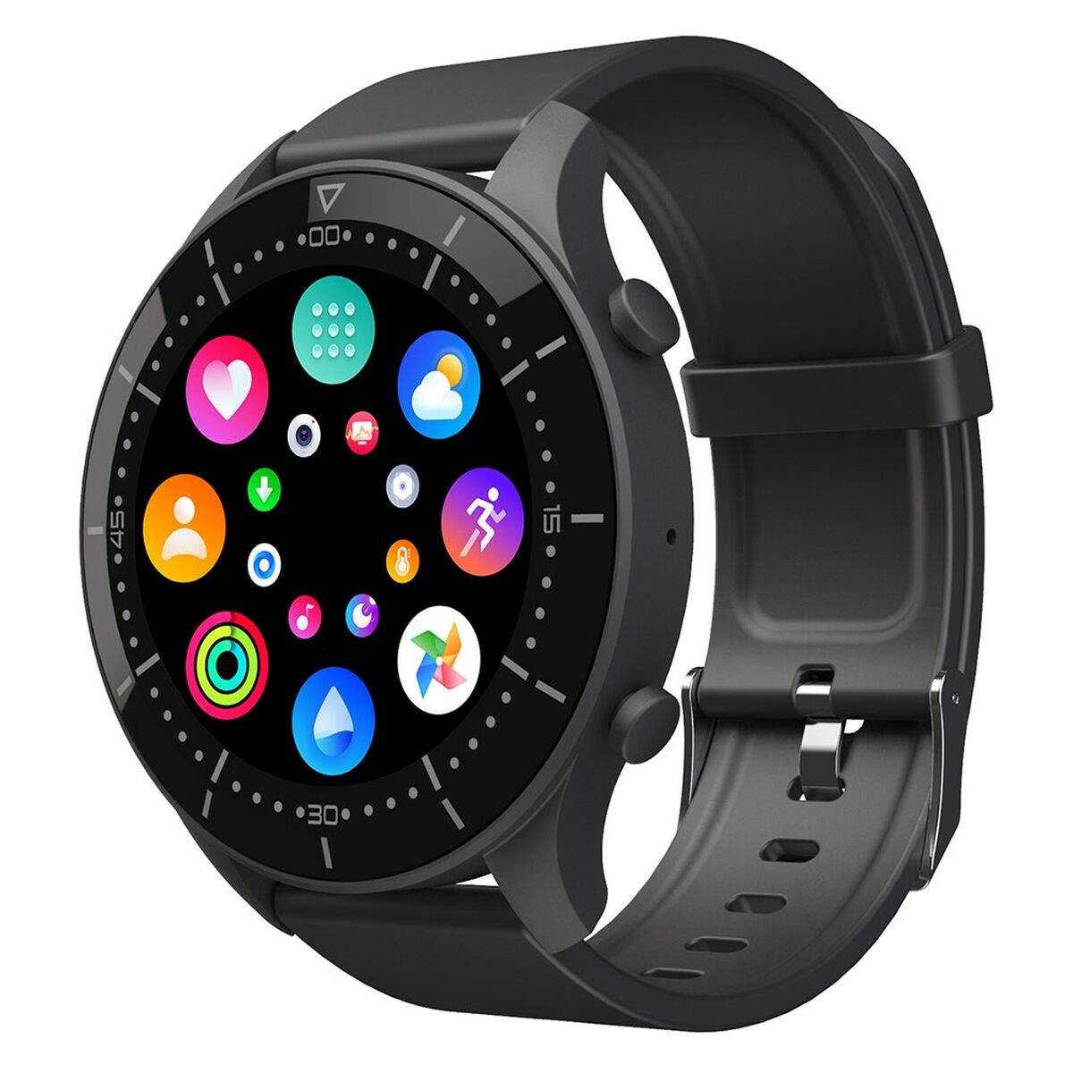Afbeeldingen van Smartwatch Media Tech MT870 Black