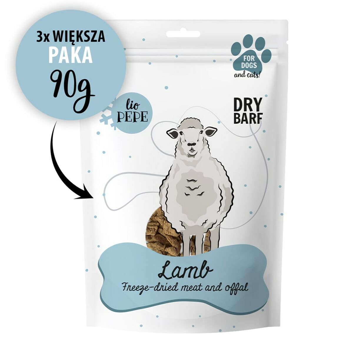 Dog Snack Paka Zwierzaka Lamb 90 g, view 2