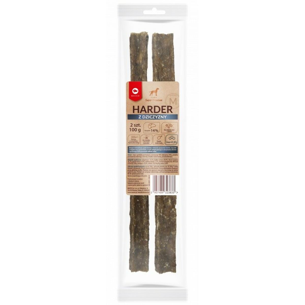 Snack pour chiens Maced                                 Sanglier 100 g