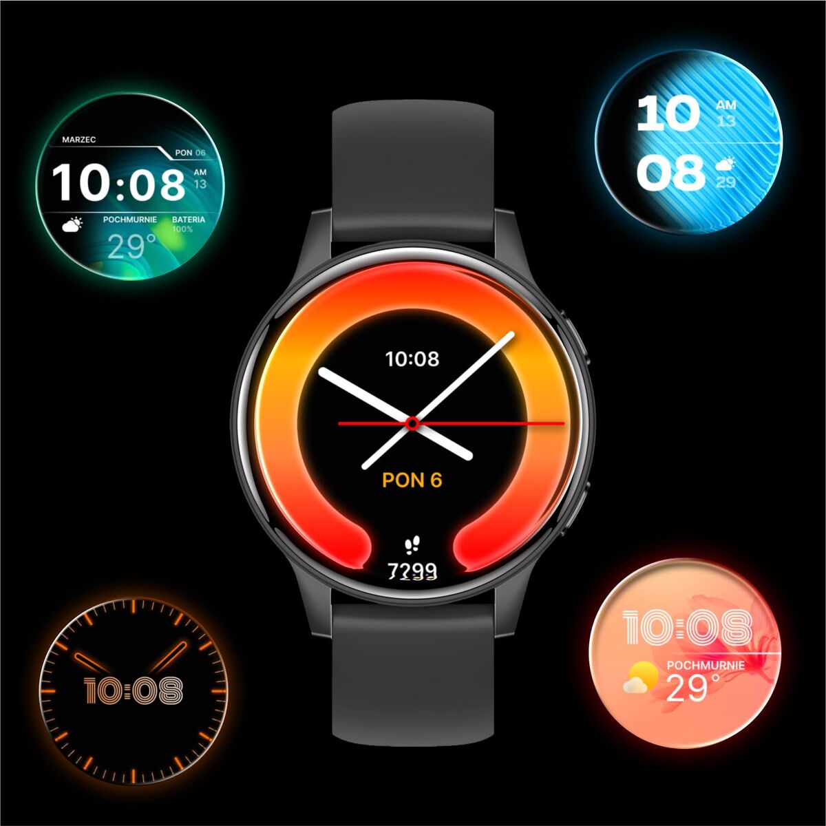 Bild von Smartwatch Forever GSM192442 1,3''