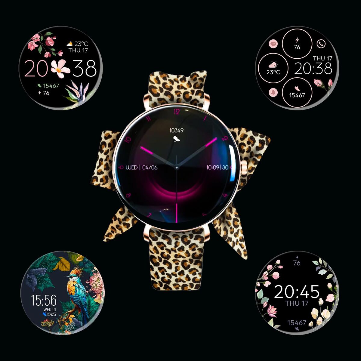 Picture of Smartwatch Forever GSM192769 Pink 1,43"