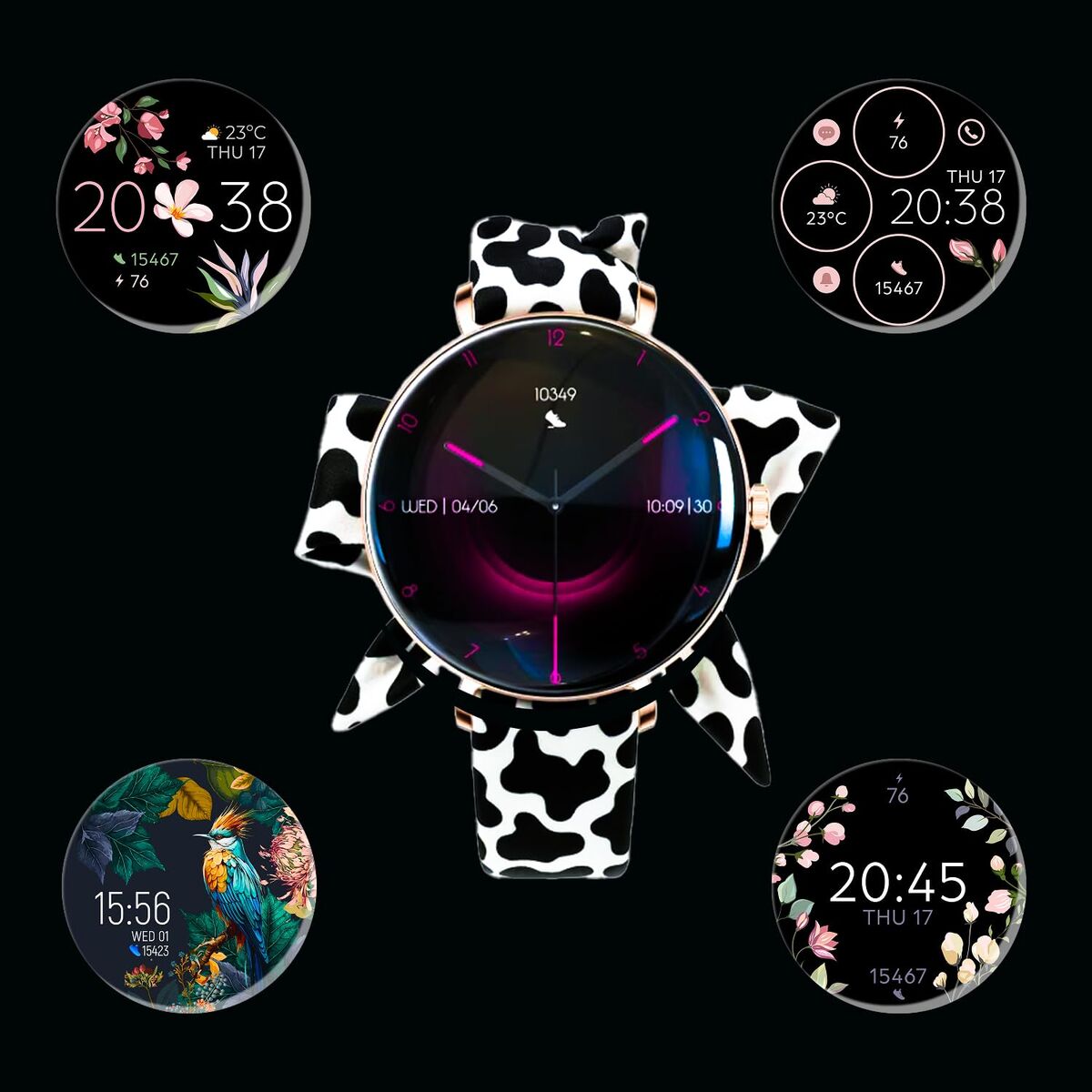 Picture of Smartwatch Forever GSM193533 Pink 1,43"