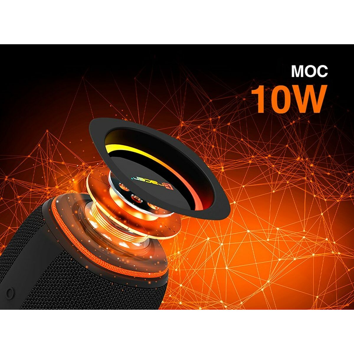 Afbeeldingen van Portable Bluetooth Speakers Tracer XtremeBeat Lite TWS Black 10 W