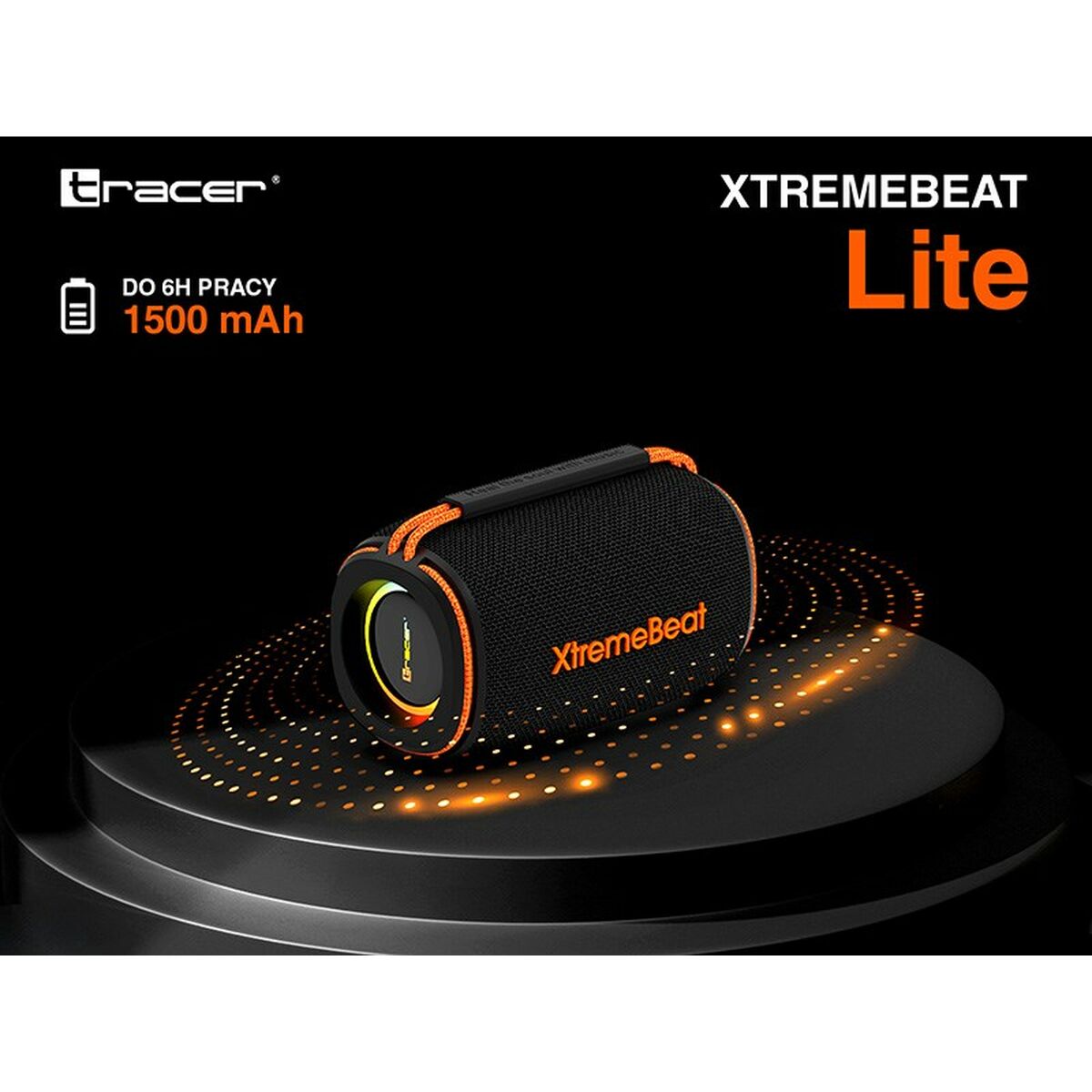 Afbeeldingen van Portable Bluetooth Speakers Tracer XtremeBeat Lite TWS Black 10 W