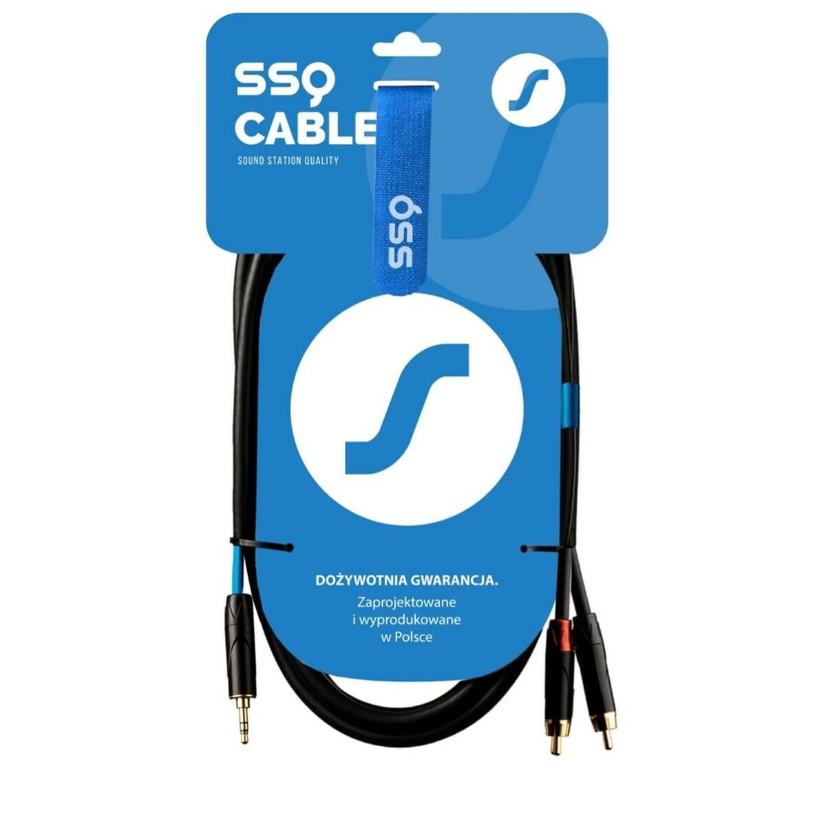 Câble 2 x RCA Sound station quality (SSQ) SS-1422 2 m