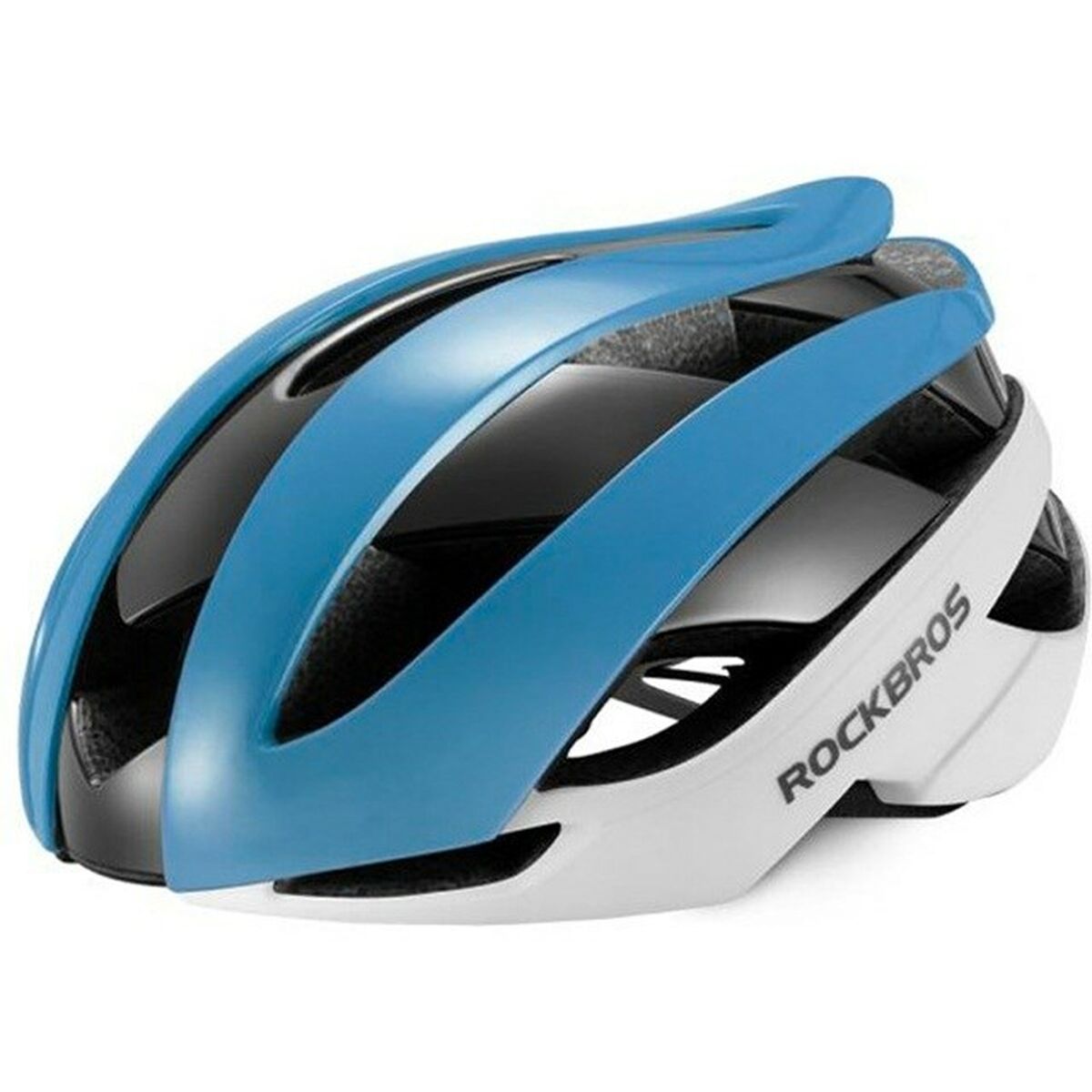 Image secondaire de Casque de Cyclisme pour Adultes Rockbros Rockbros-10110004004 Bleu Blanc Noir 55-58 cm