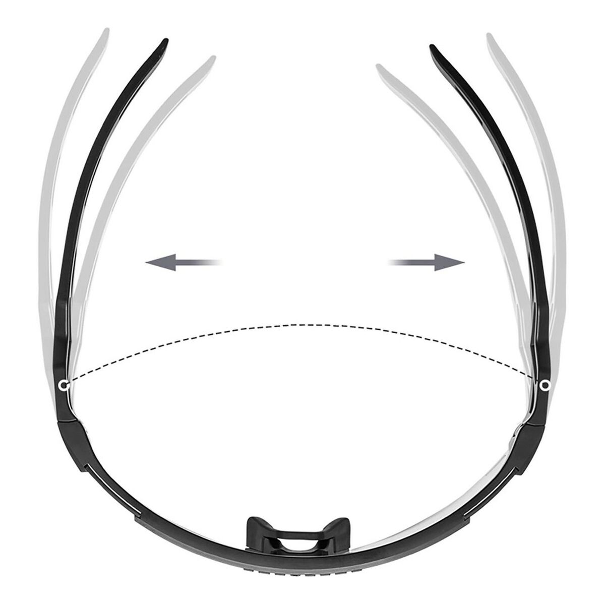 Image secondaire de Lunettes de cyclisme Rockbros 189104 Blanc