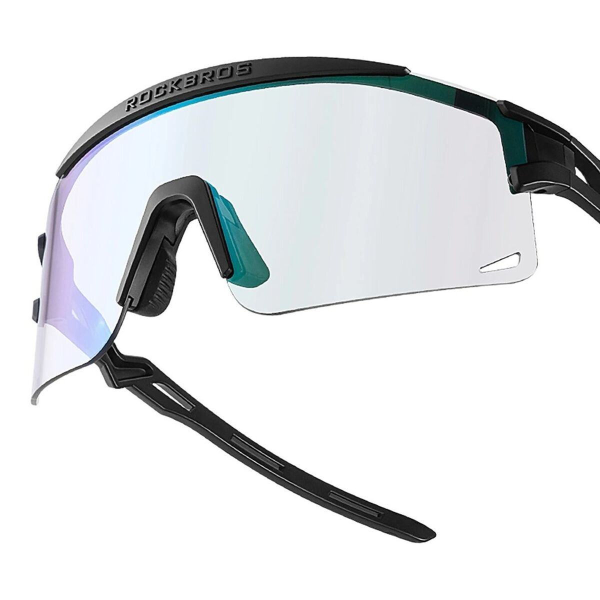 Image secondaire de Lunettes de cyclisme Rockbros 189105 Noir Transparent