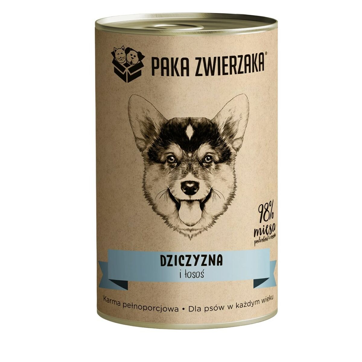 Υγρό φαγητό Paka Zwierzaka Ελάφια 400 g