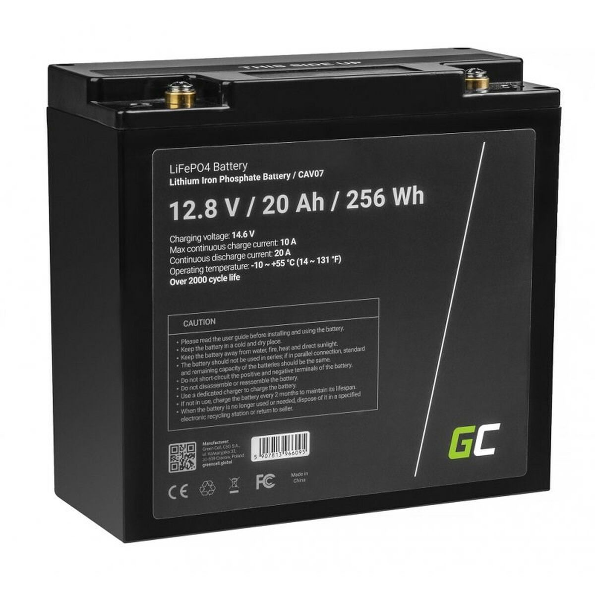 Batterie pour Système d'Alimentation Sans Interruption Green Cell CAV07 20 Ah