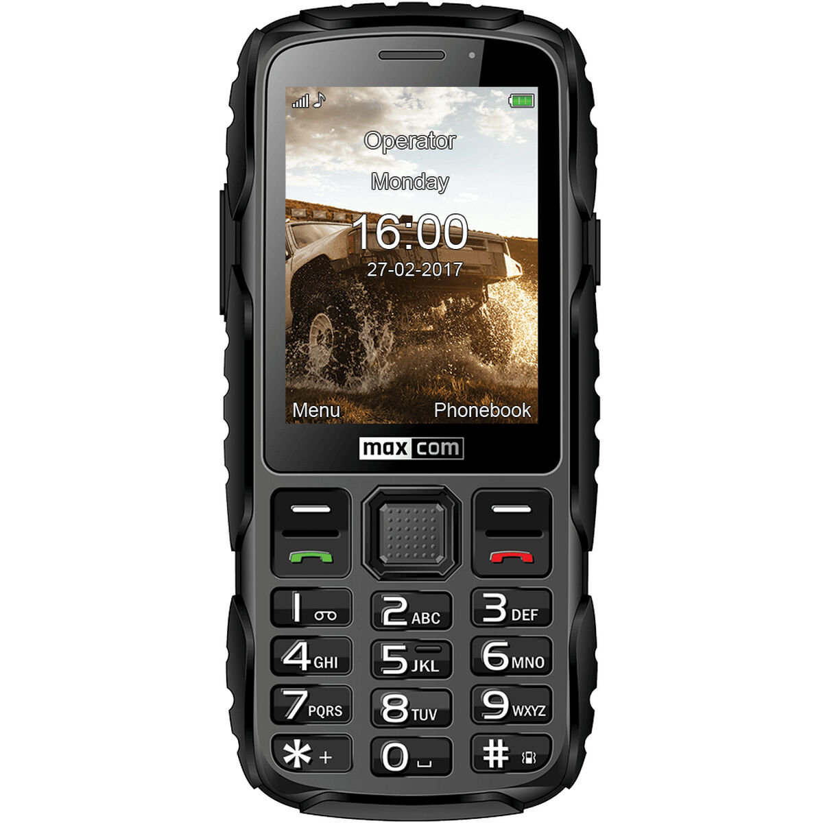 Téléphone Portable Maxcom MM920BK 16 MB RAM 8 GB Noir 2,8"