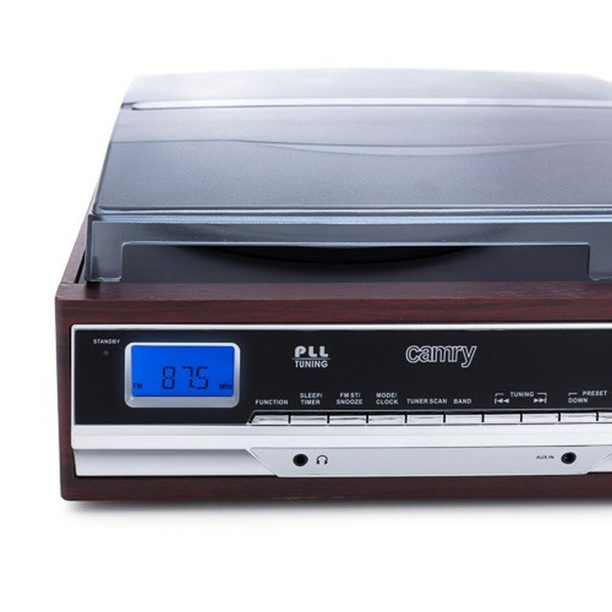 Image secondaire de Tourne-disques Adler CR1113 Noir Bois Chrome