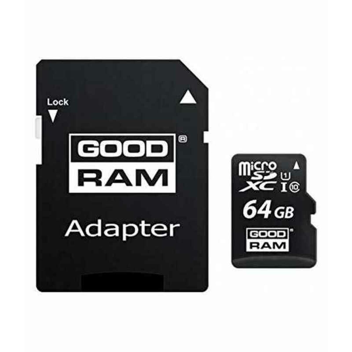 Micro SD geheugenkaart met adapter GoodRam A0025034 Klasse 10 UHS-I 100 Mb/s 