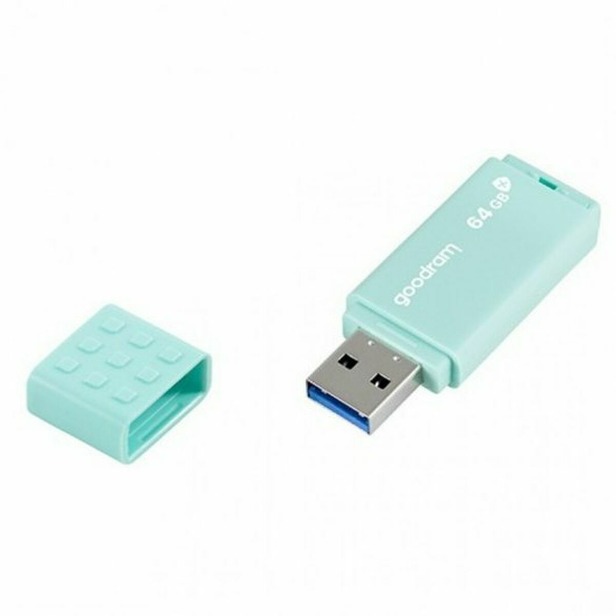 Afbeeldingen van USB stick GoodRam UME3-0640CRR11 Turquoise 64 GB