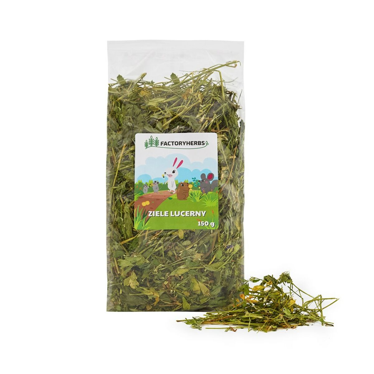 Τρόφιμα Κουνελιών Factoryherbs Alfalfa herb Τσιντσιλά Ινδικό χοιρίδιο Χάμστερ Αρουραίος Ποντίκι Τρωκτικά Πουλιά