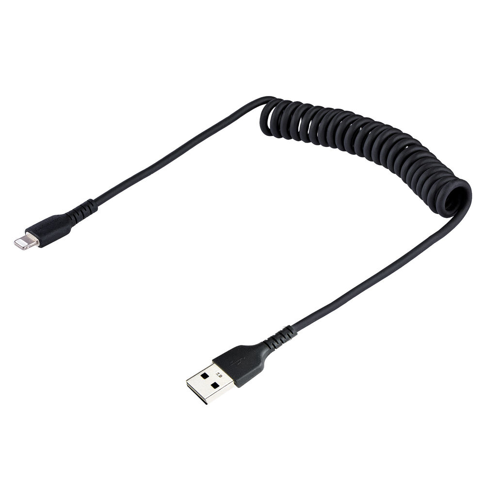 Cable USB a Lightning Startech RUSB2ALT50CMBC Negro 50 cm