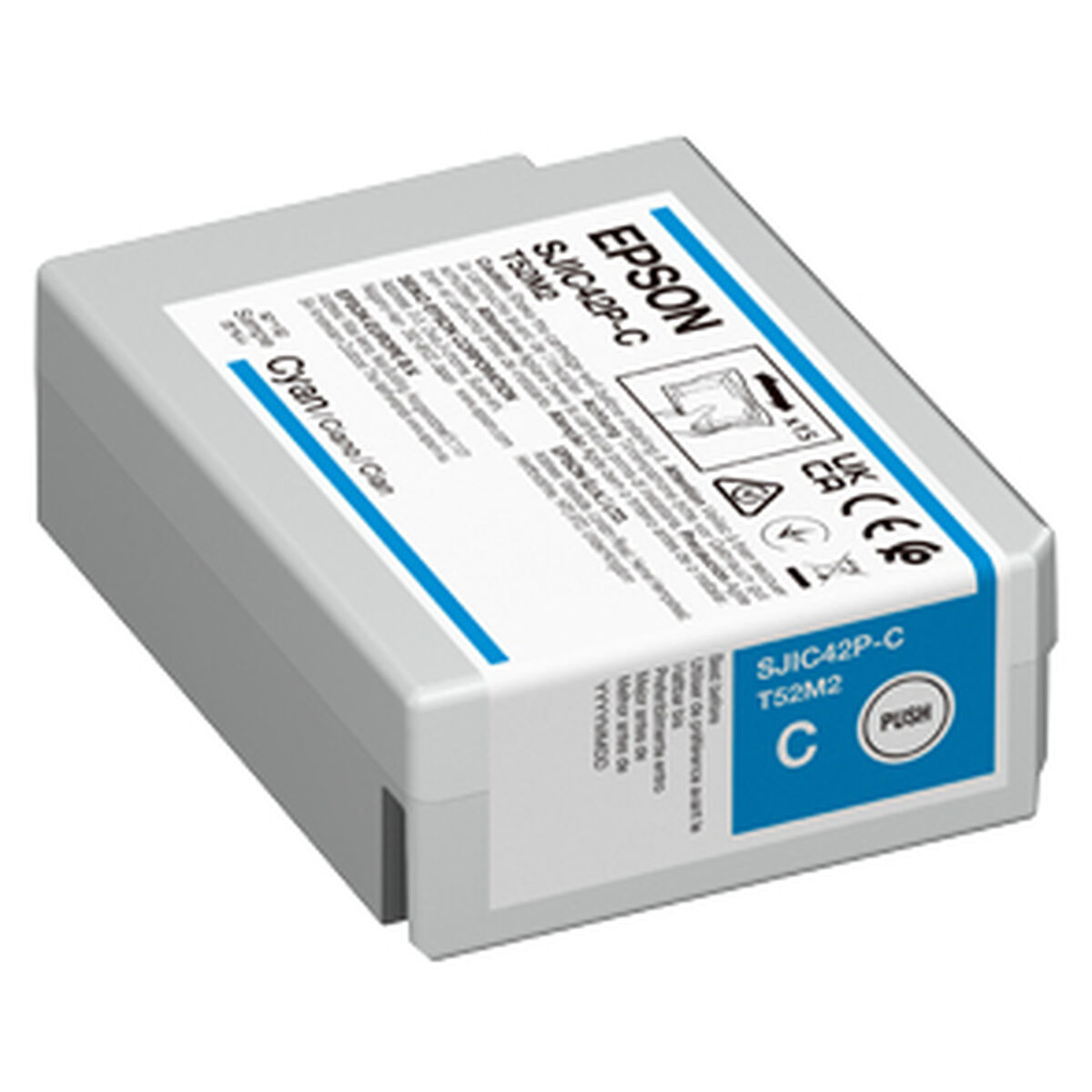 Bild von Original Ink Cartridge Epson SJIC42P-C Cyan