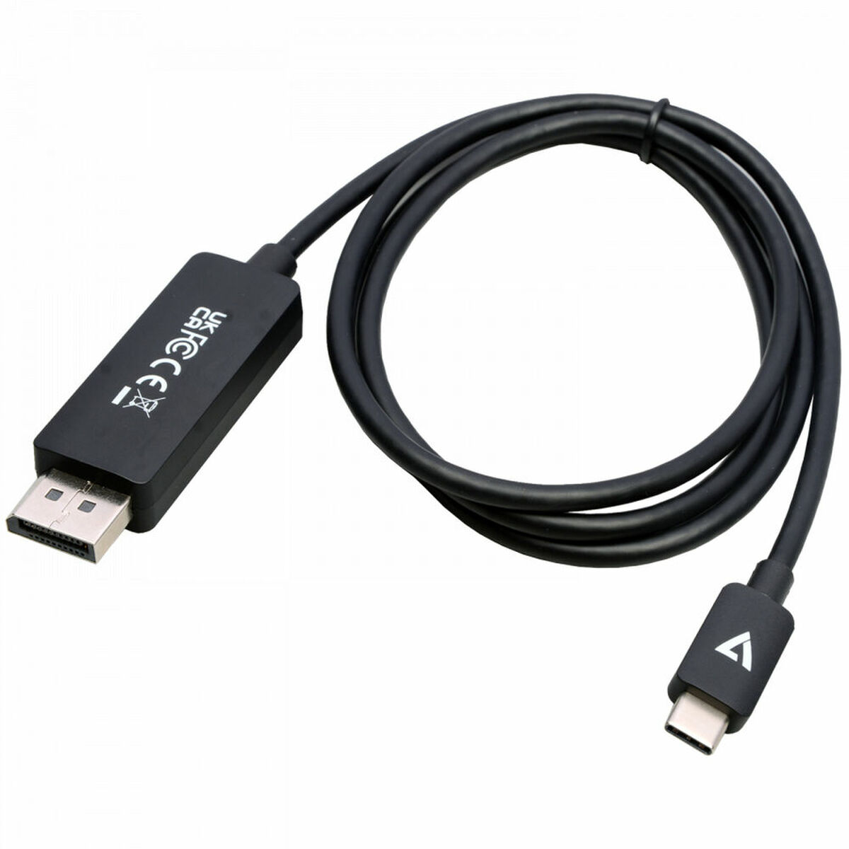 Kép USB C to DisplayPort Adapter V7 V7USBCDP14-1M 1 m 8K Ultra HD