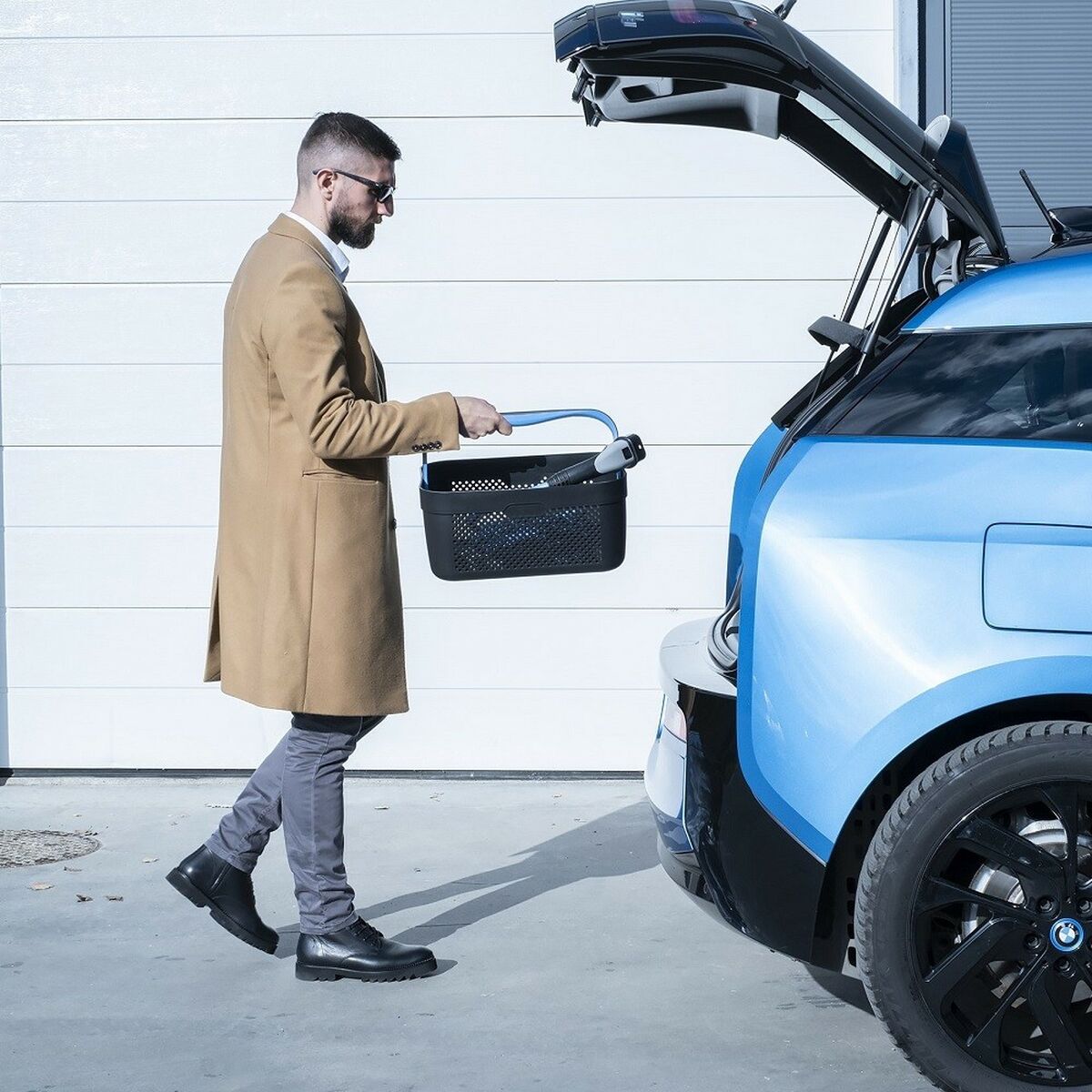 Mand voor de kofferbak van de auto Armster V01762 Blauw Plastic