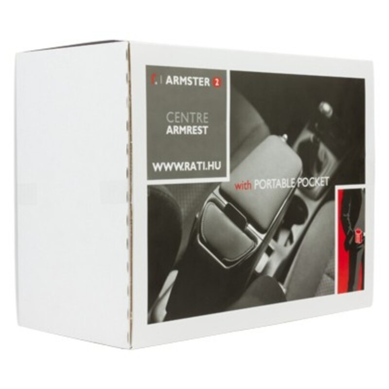 Armlener Armster 208 2012- PEUGEOT Svart
