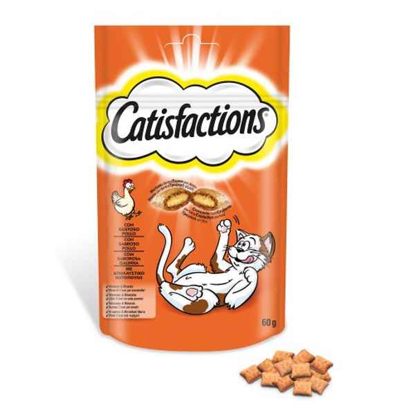 Aliments pour chat Catisfactions Snack Poulet (60 g)