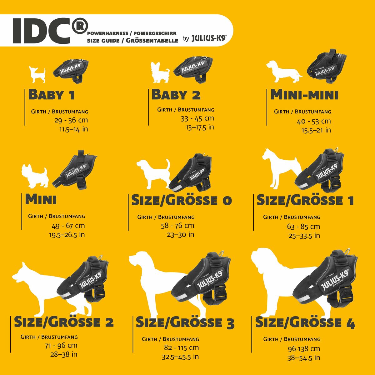 Dog Harness Julius K9 IDC Black L/XL 2, view 4