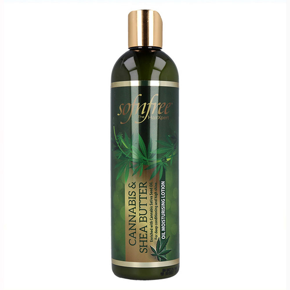 Hydrerende Body Lotion Sofn'free Cannabis & Shea Butter (350 ml) (350 ml)