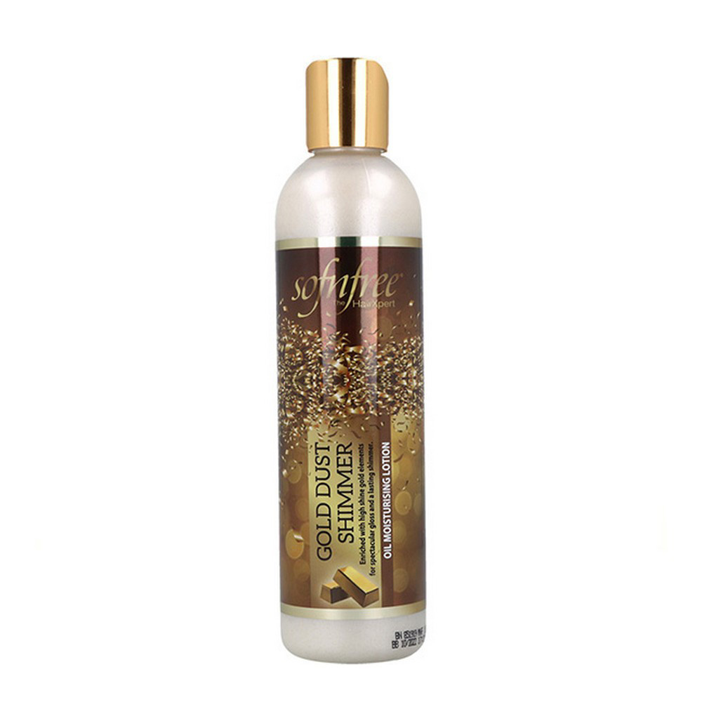 Hydrating Body Lotion Sofn'free Gold Dust Shimmer Oil (250 ml)