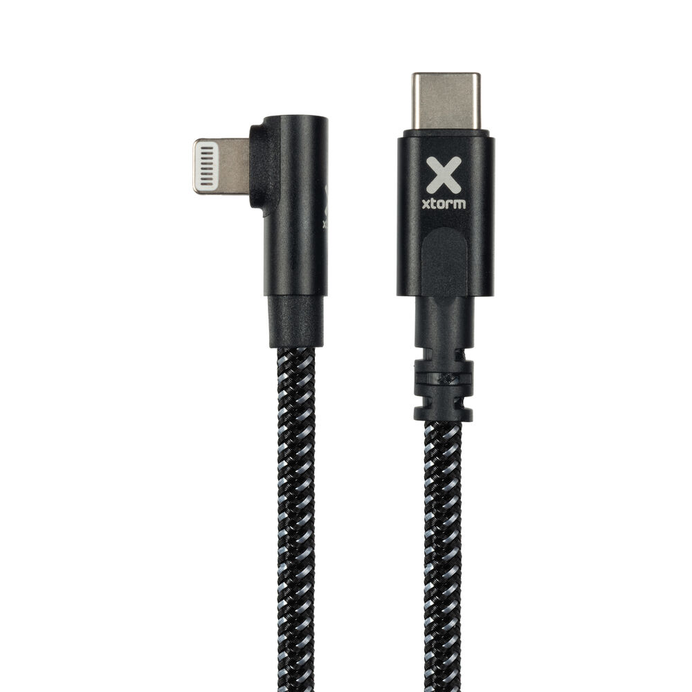 Cable USB-C a Lightning CX2131 Negro