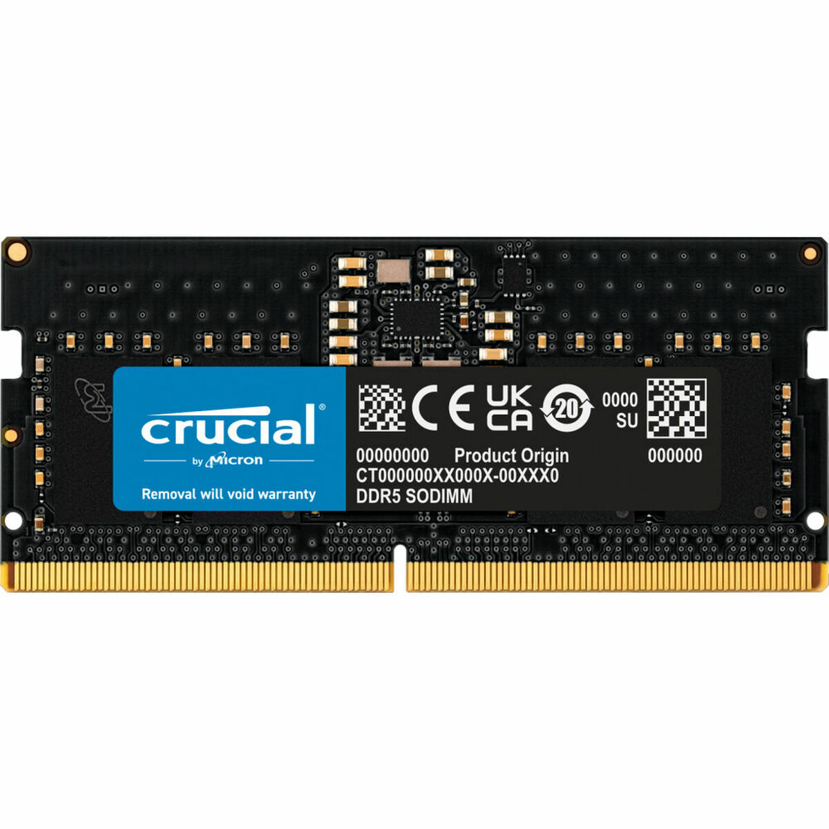 Mémoire RAM Crucial CT8G48C40S5 4800 Mhz 8 GB