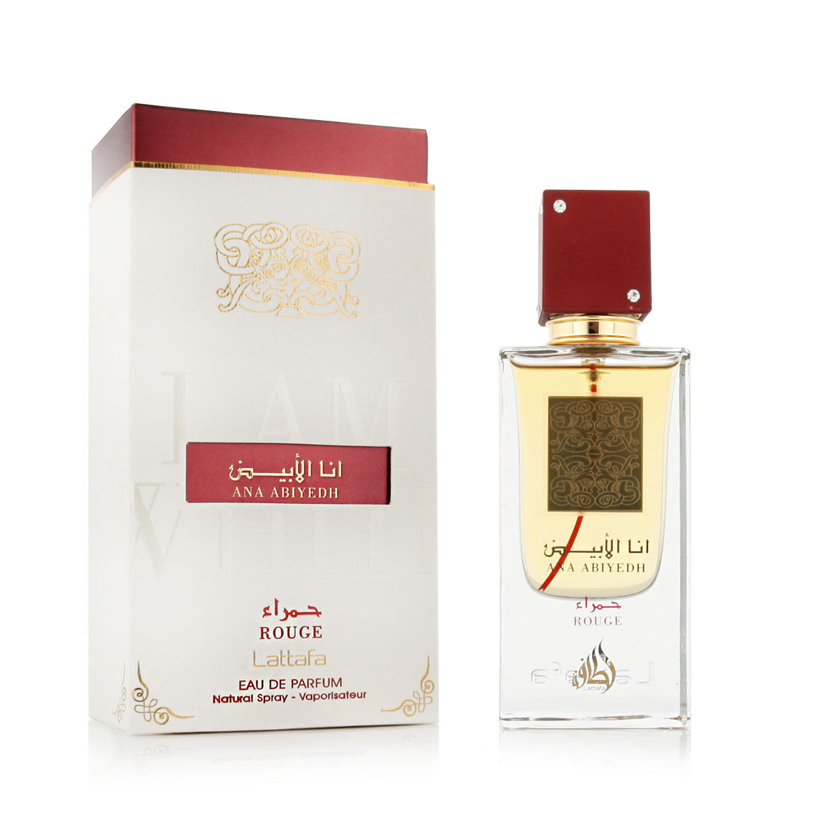 Damesparfum Lattafa Ana Abiyedh Rouge EDP EDP 60 ml