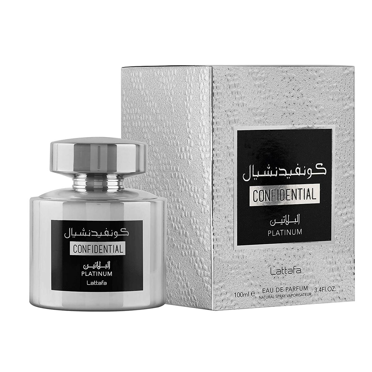 Parfum Homme EDP Lattafa Confidential Platinum (100 ml)