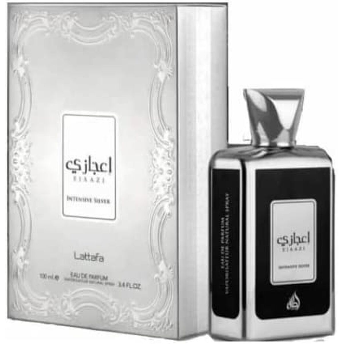 Parfum Unisexe EDP Lattafa Ejaazi Intensive Silver (100 ml)