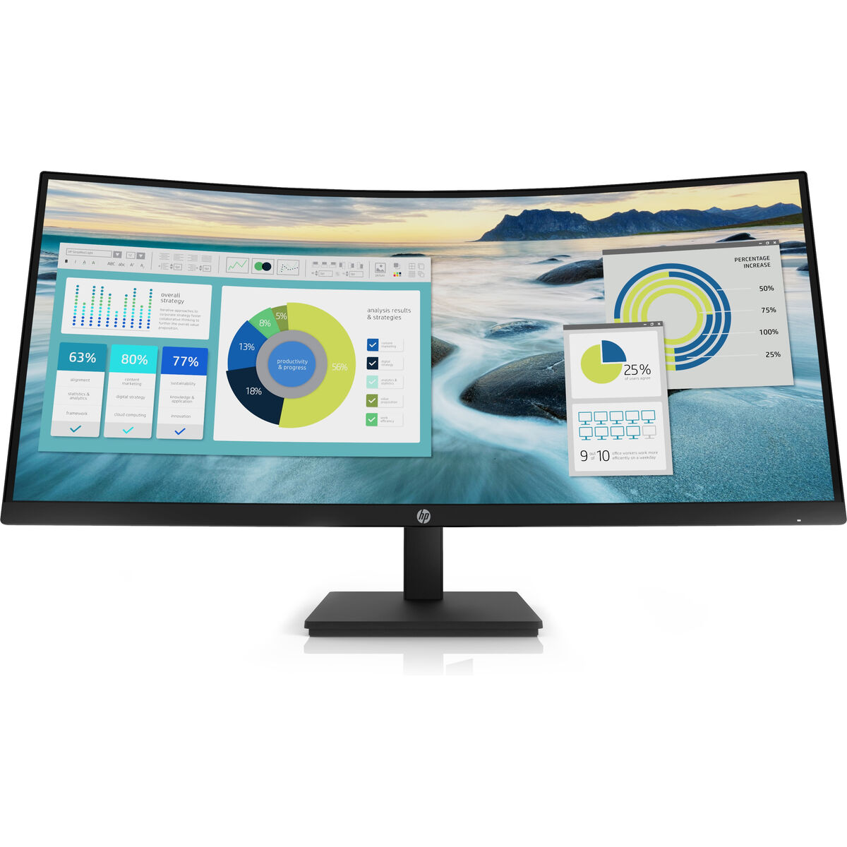 Picture of Monitor HP P34hc G4 LFC 34" LED 34"
