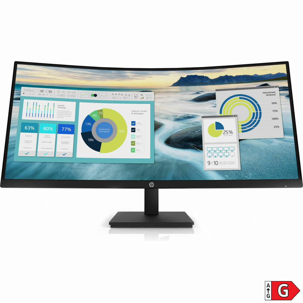 Picture of Monitor HP P34hc G4 LFC 34" LED 34"