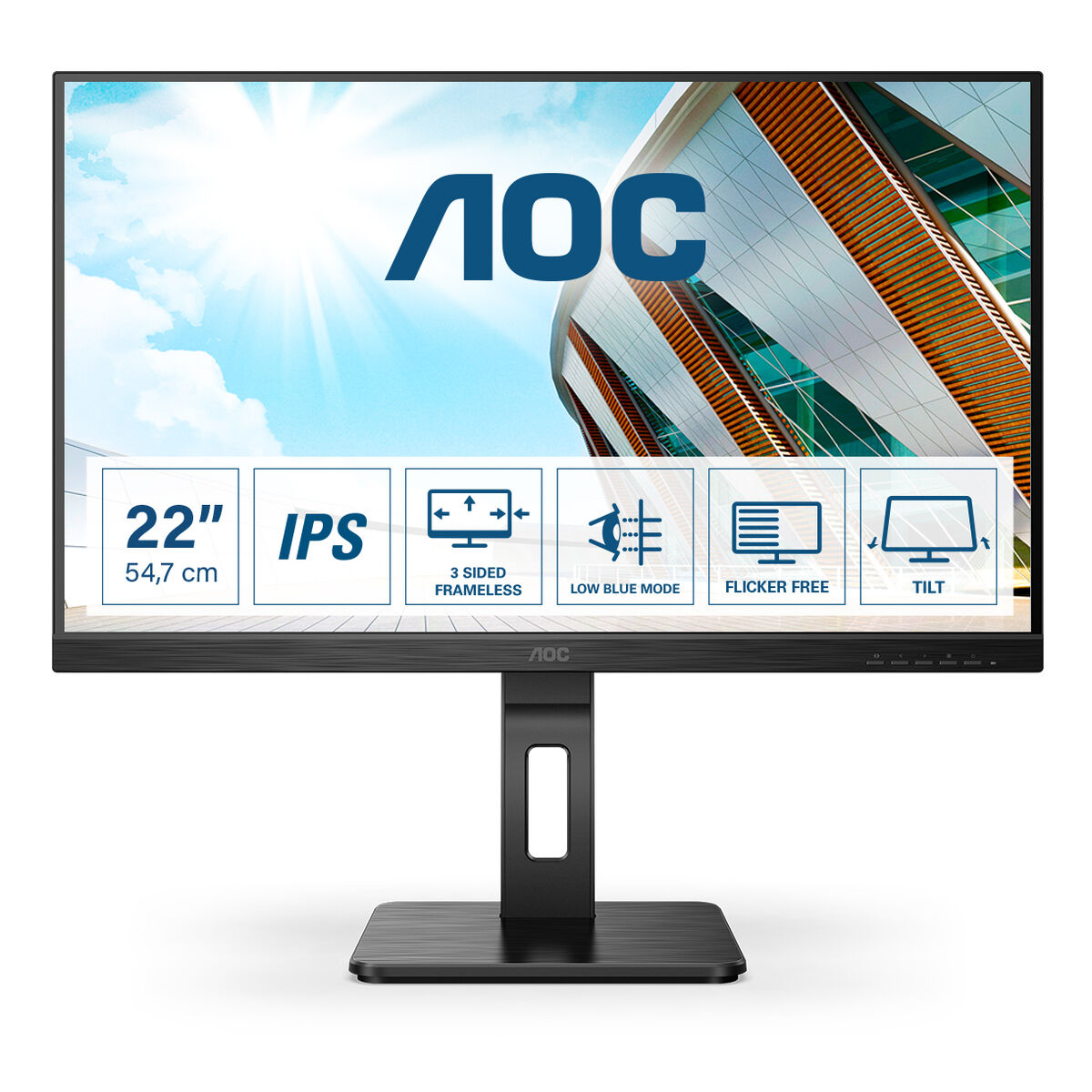 Monitor AOC 22P2Q LED 21,5