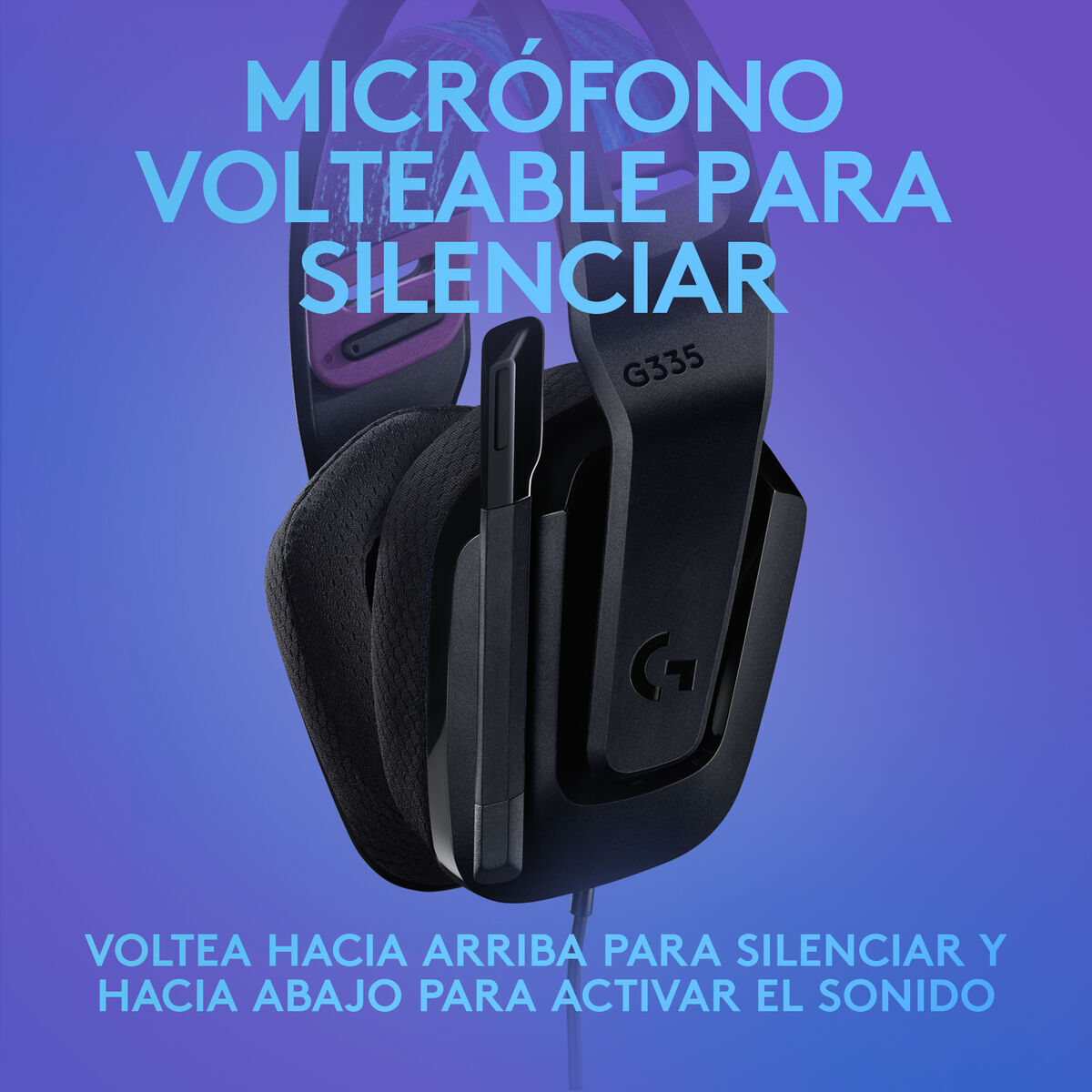 Ausinės su mikrofonu Logitech 981-000978 Juoda
